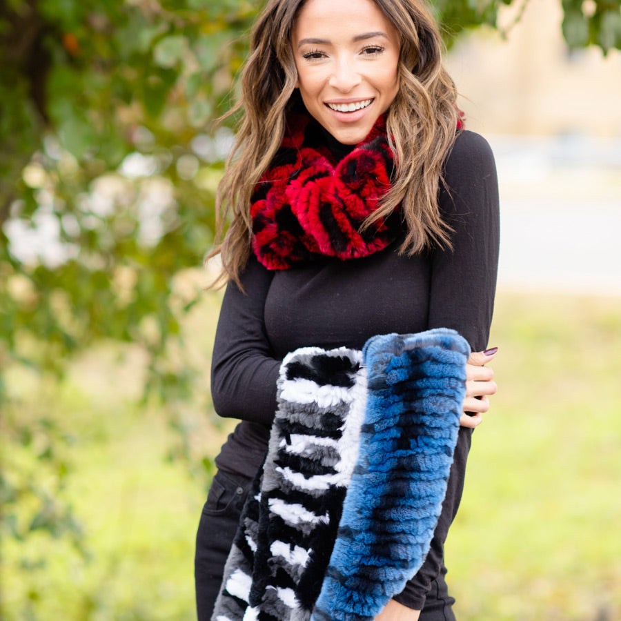 Rex Knitted Infinity Scarf