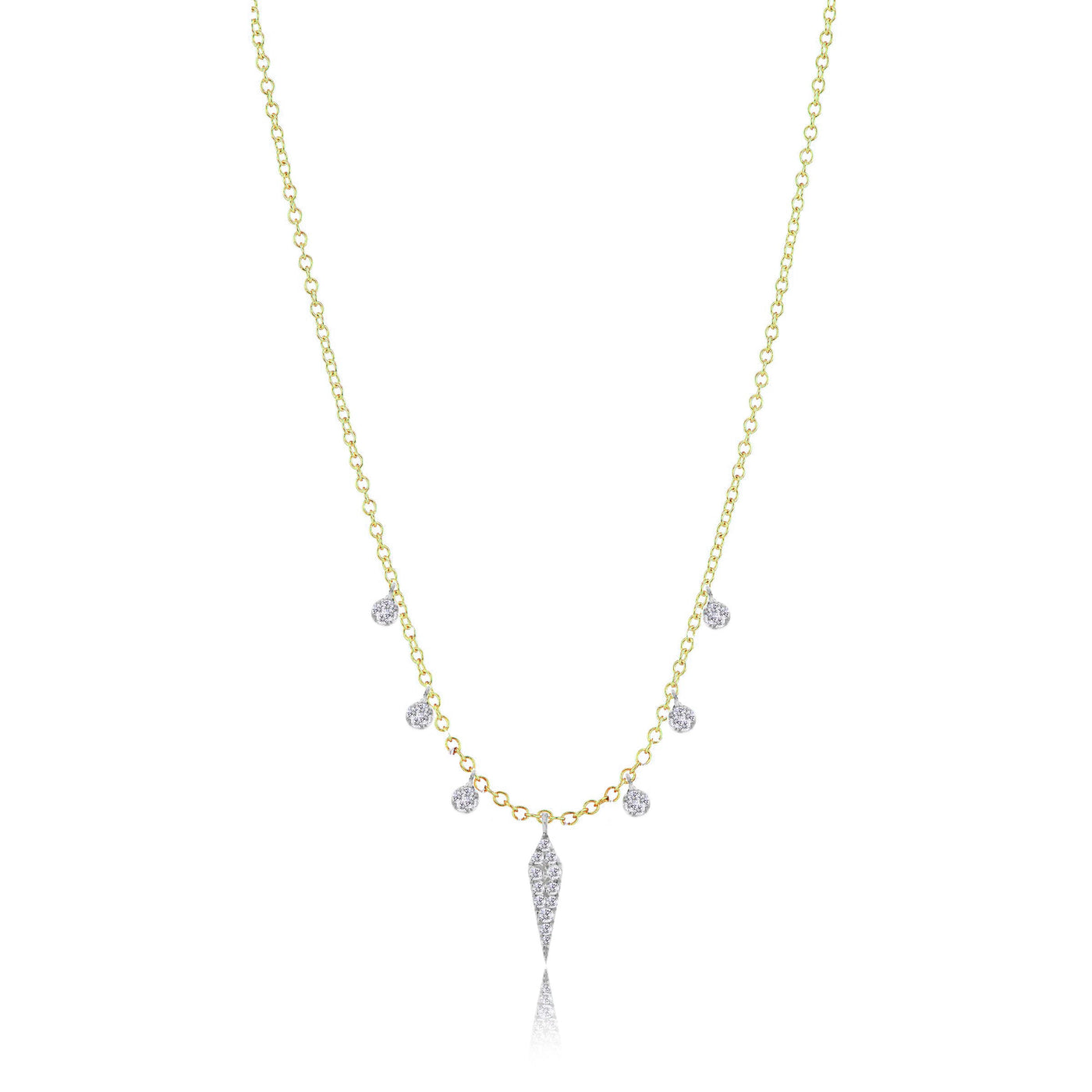 Meira T Diamond Dagger Necklace