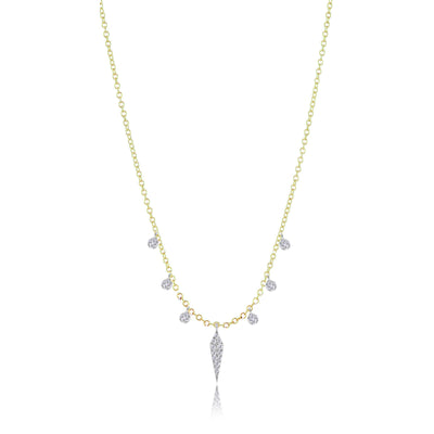 Meira T Diamond Dagger Necklace